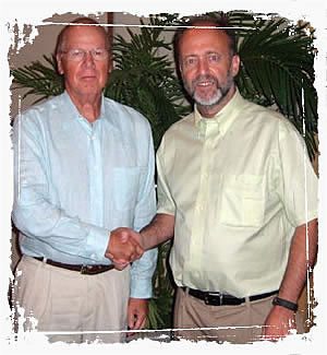 Steve Steinberg with Lyle Spatz